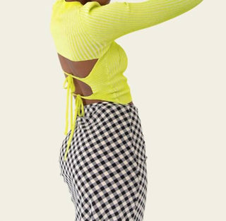 Find Me Now - Audrey Ribbed Knit Crop Top