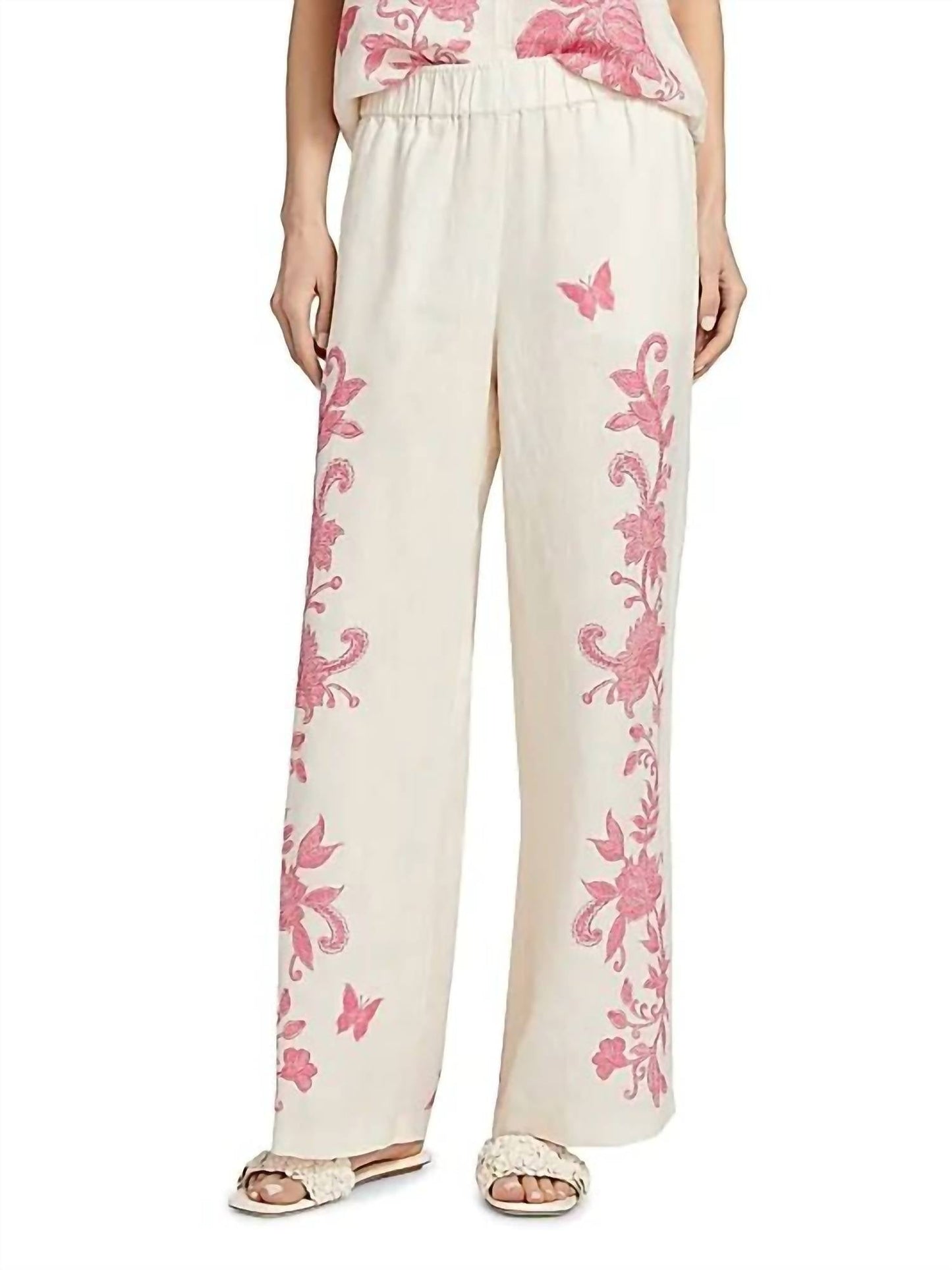 Johnny Was - ALYCIA LINEN PANT