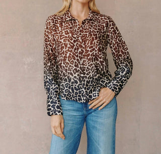 Bella Dahl - Flowy Wide Collar Button Down
