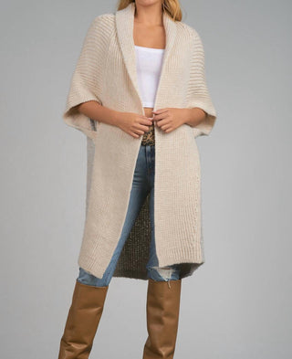 Elan - Madrid Wool Knit Long Cardigan