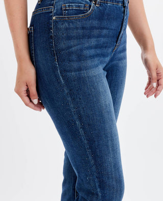 Frank Lyman - High Waisted Ankle Length Jean