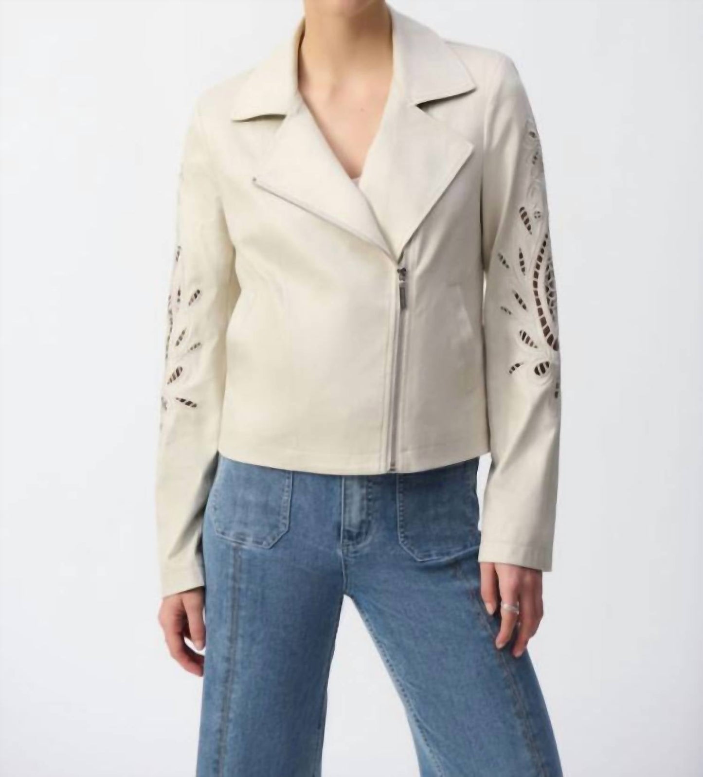 Joseph Ribkoff - Faux Suede Jacket