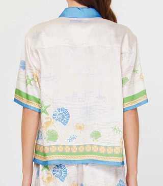 Current Air - Sandi Coastal Print Shirt