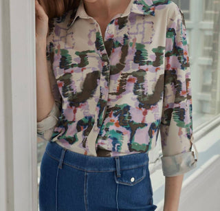 Lysse - Patterned Roll Tab Connie