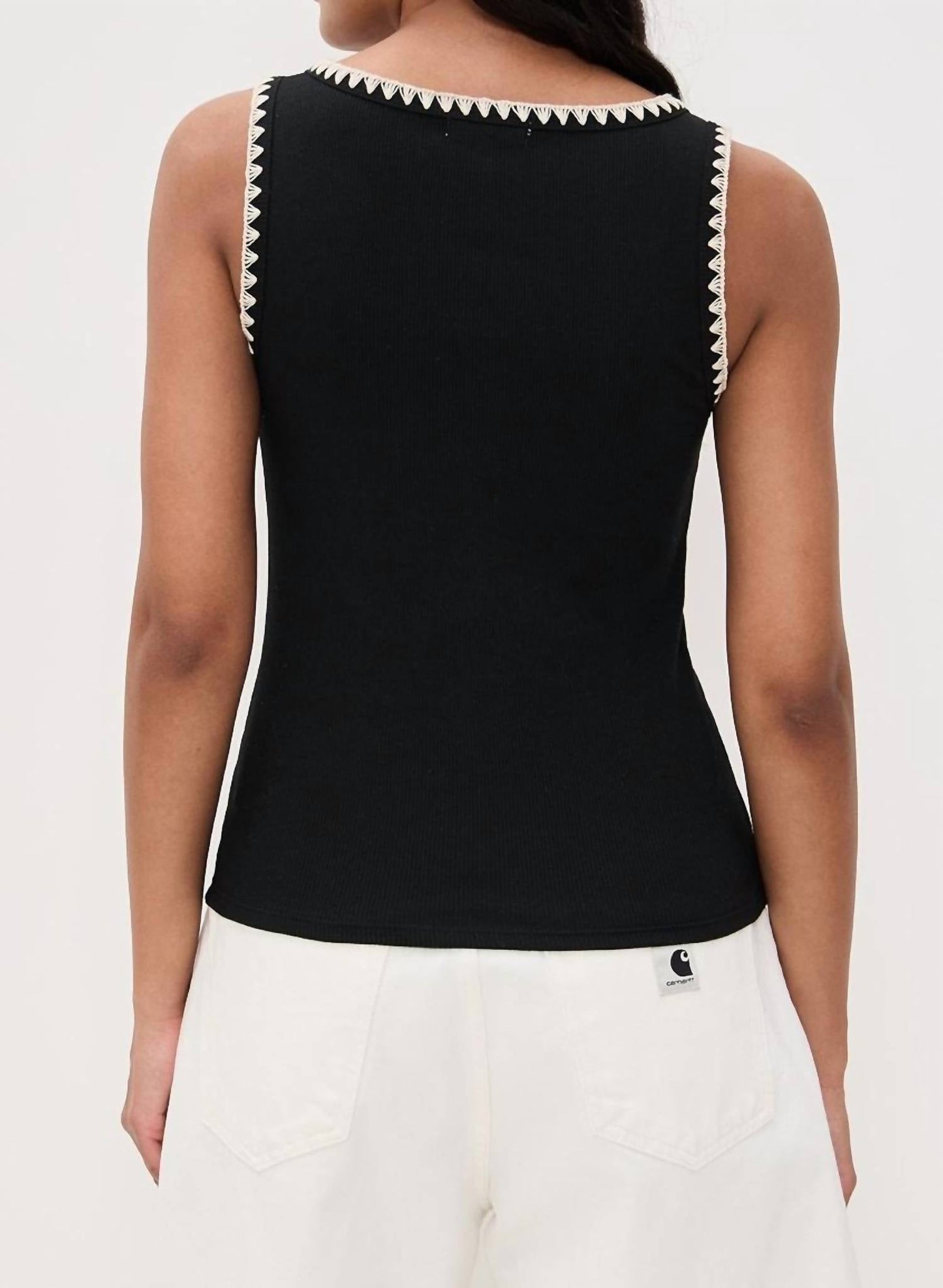 Z Supply - Jaidynn Ribbed Tank With Stitching