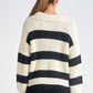 Elan - Color Block V-neck Sweater