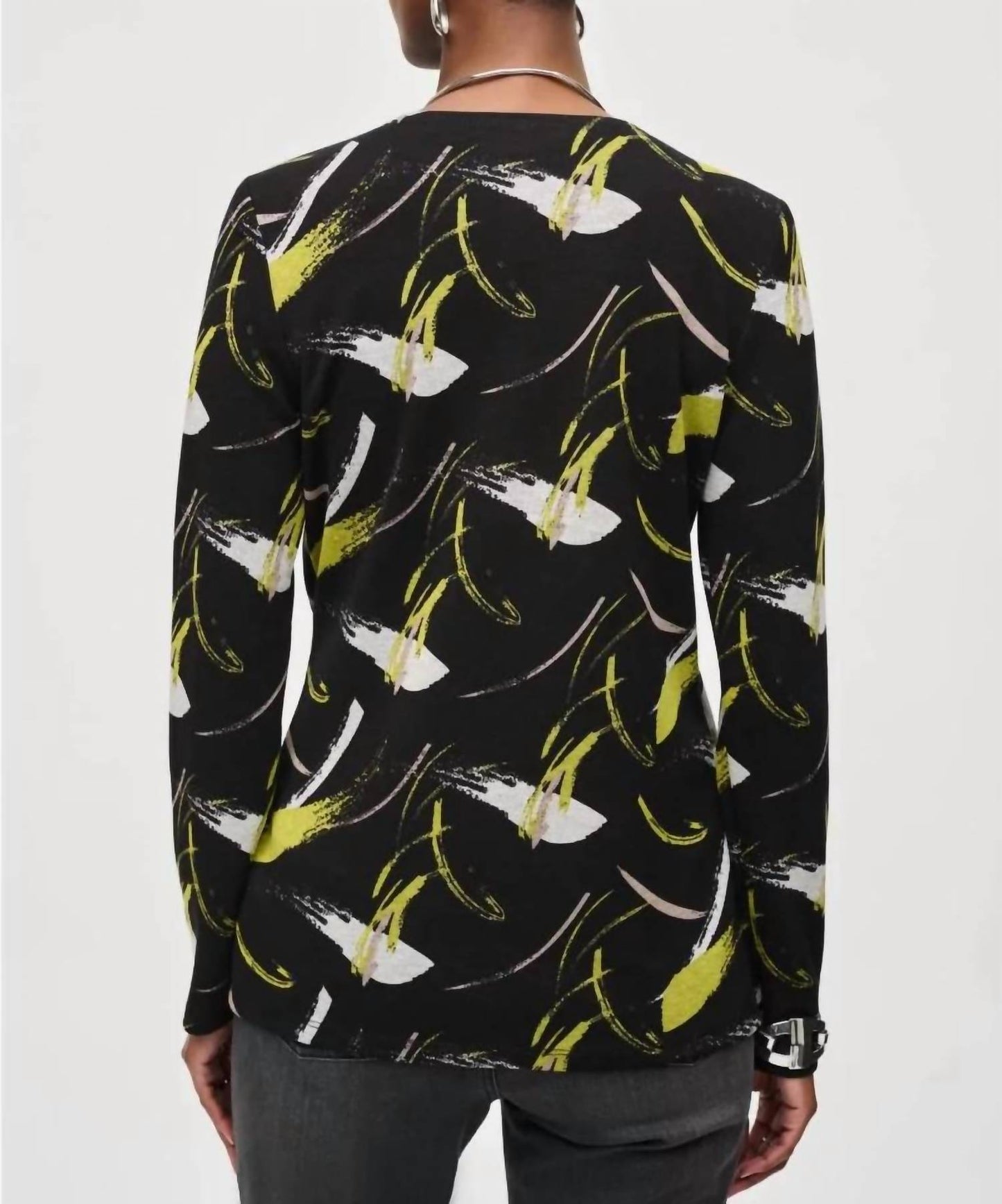 Joseph Ribkoff - Abstract Print Top