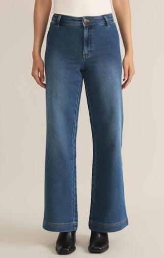 Z Supply - Rilynn Wide Leg Denim Trouser