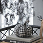 Set of Two Farmhouse Plaid Fabric Pumpkins by Bruce