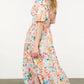 Thml - Floral Puff Sleeve Tiered Dress