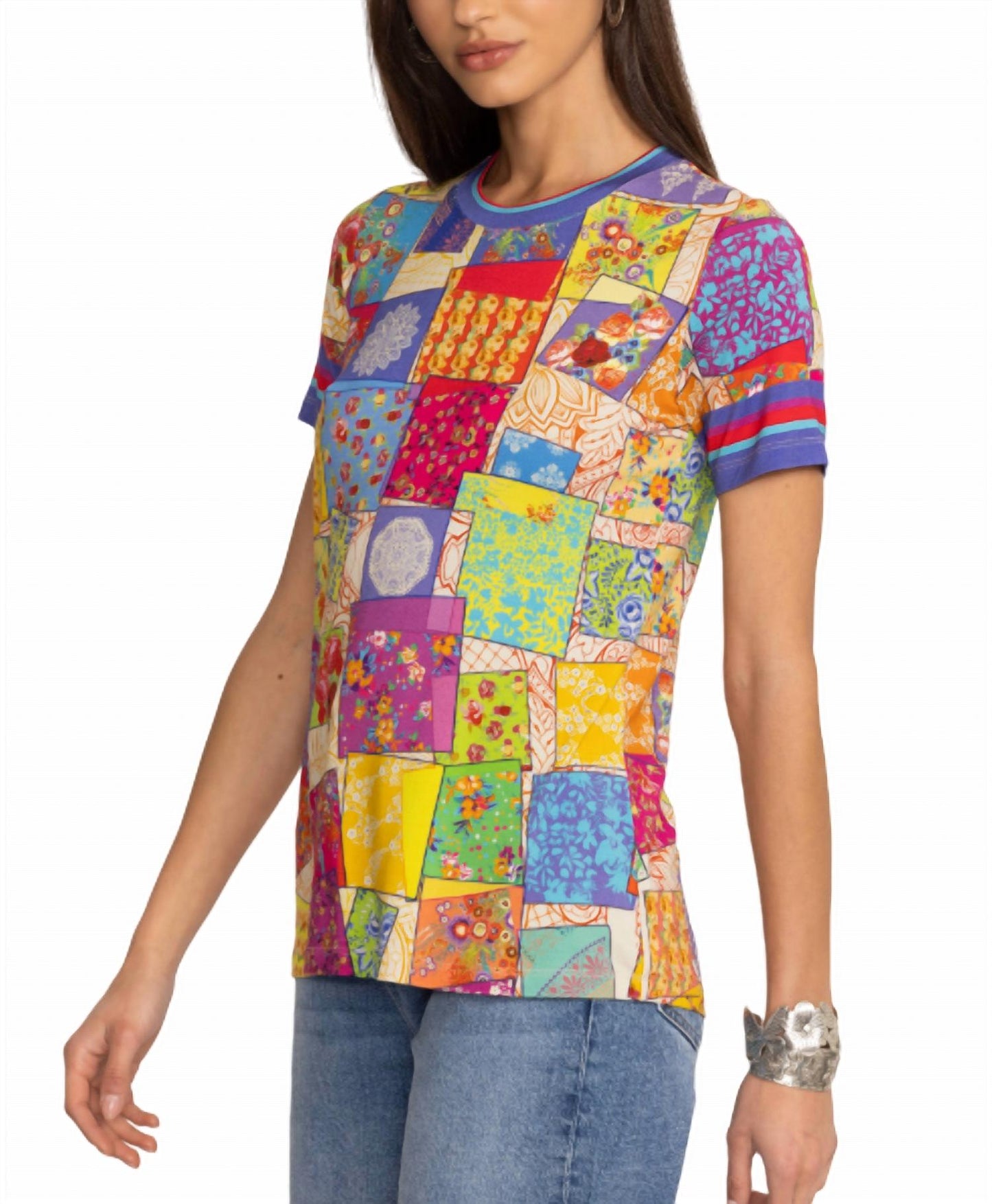 Johnny Was - Janie Favorite Short Sleeve Crew Neck Tee