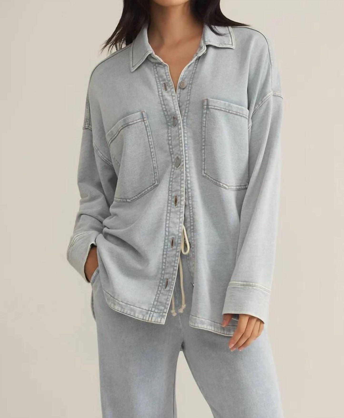 Z Supply - All Day Knit Denim Jacket