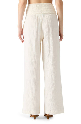 Steve Madden - Pomeline Stretch Cotton Guaze Pants