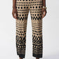 Joseph Ribkoff - Geometric Pull On Wide Leg Pants