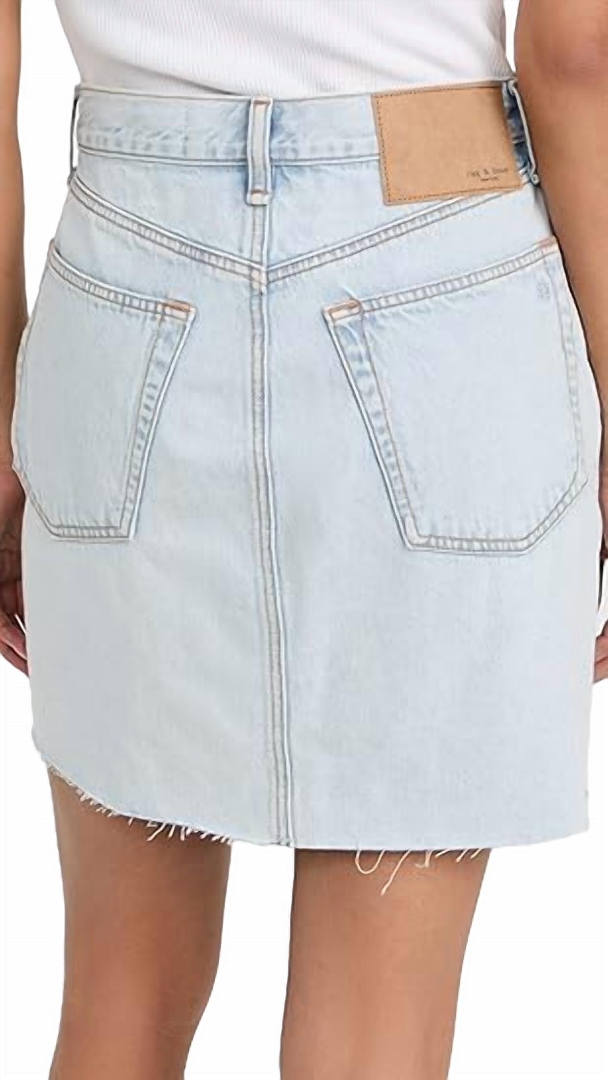Rag & Bone - High Rise Mini Skirt