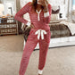 1 The Woman - Stripe Lounge Set