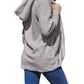 Double Take - Full Size Teddy Hooded Jacket with Pockets