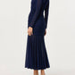 Astr - Yasmine Long Sleeve Midi Dress