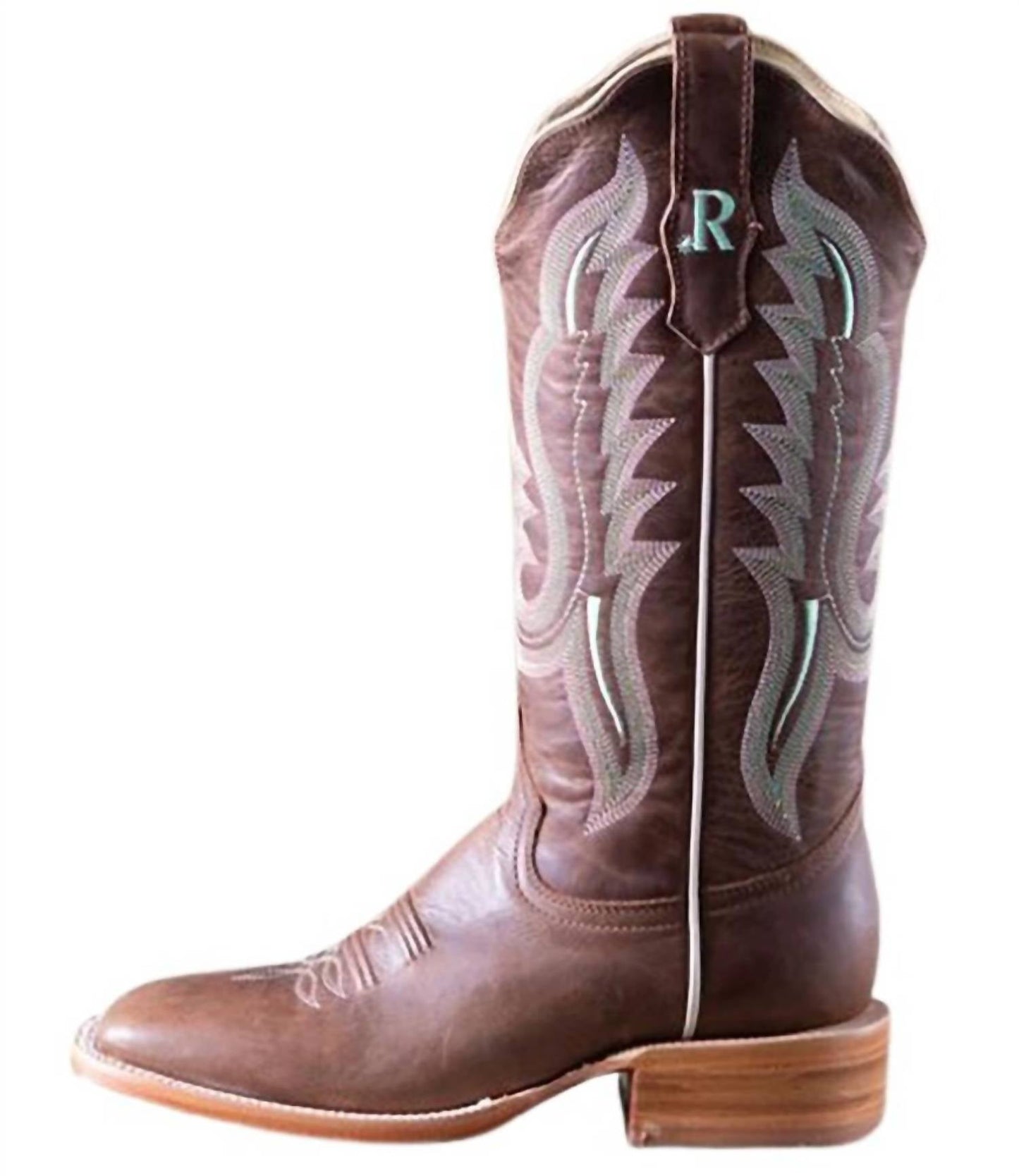 R Watson Boots - Women's Arizona Tan Square Boots