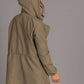 Agnes & Dora - Hooded Trench Coat Jacket