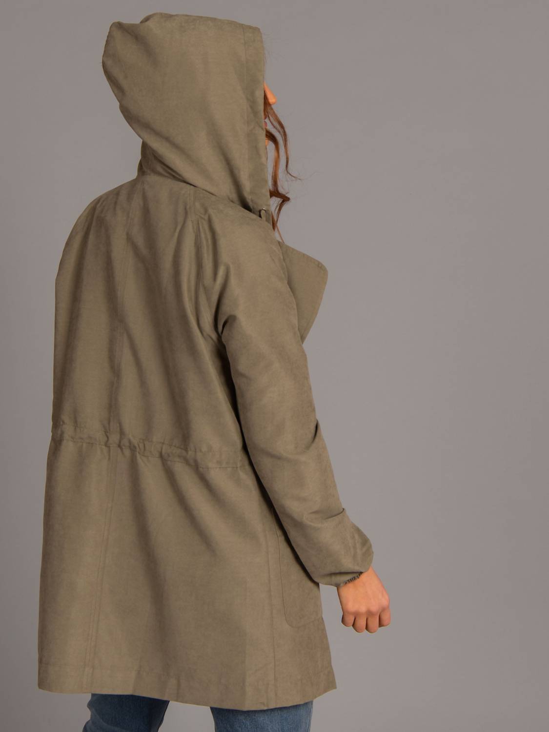 Agnes & Dora - Hooded Trench Coat Jacket