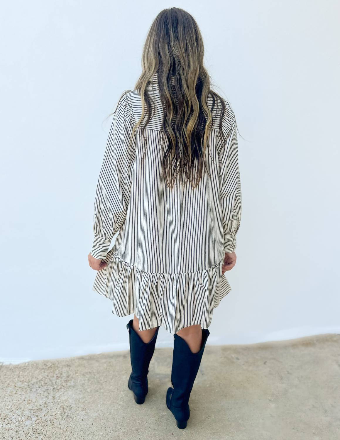 Entro - Don't Hold Back Striped Dress