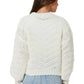 Minkpink - Luna Zigzag Stripe Knit Sweater