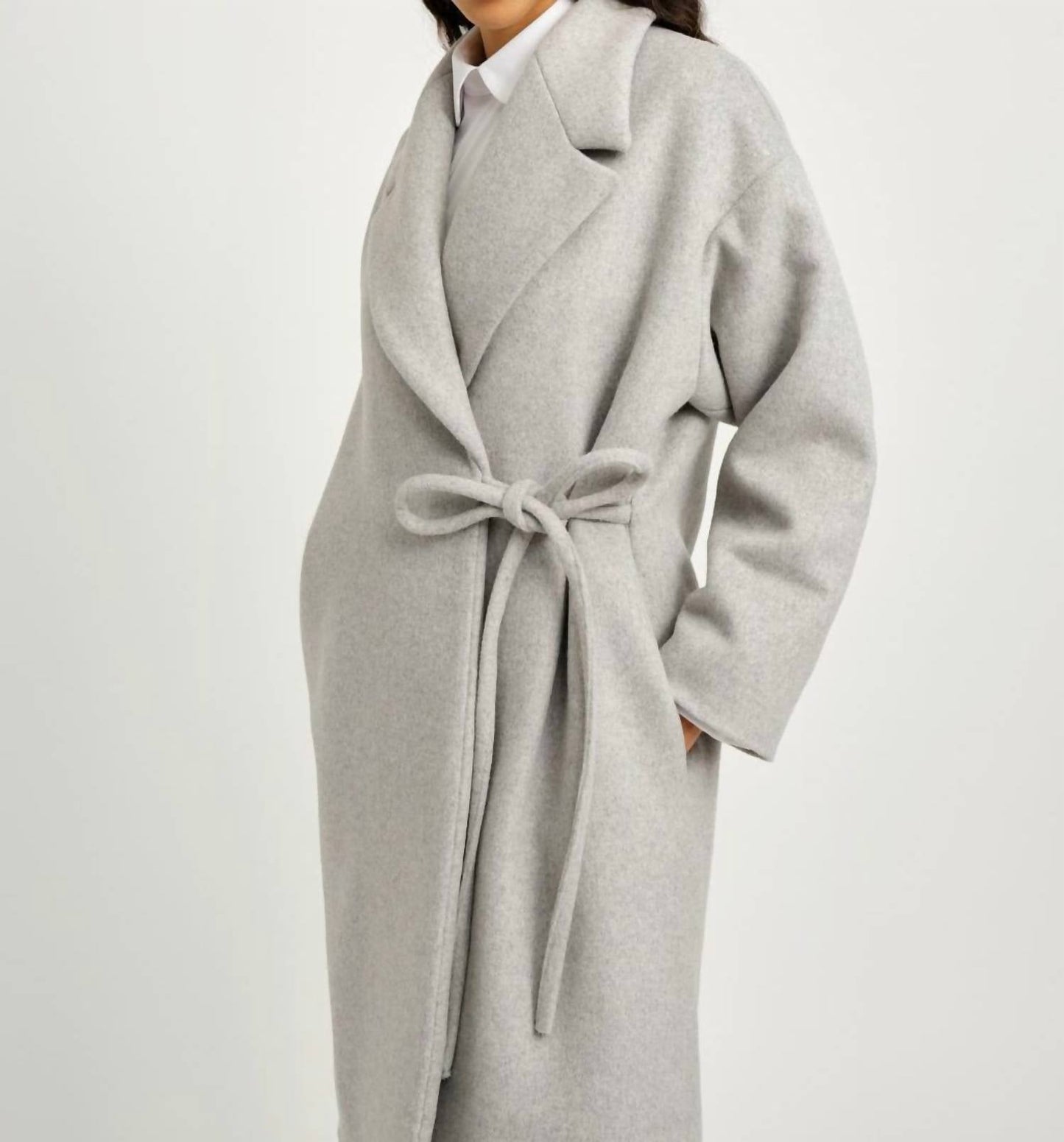 Eliza Faulkner - Morgan Bow Tie Coat