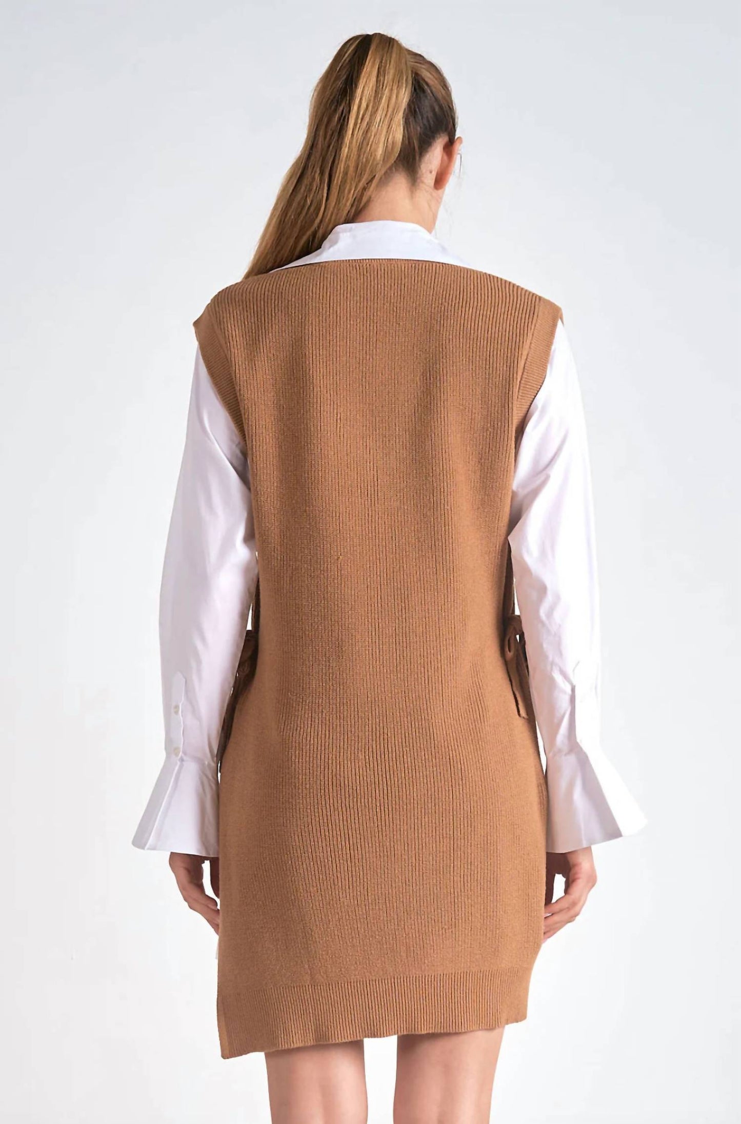 Elan - Kira Collared Shirt Dress