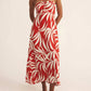 Z Supply - Elodi Palm Floral Midi Dress