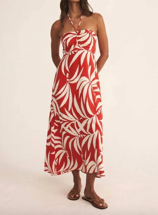 Z Supply - Elodi Palm Floral Midi Dress