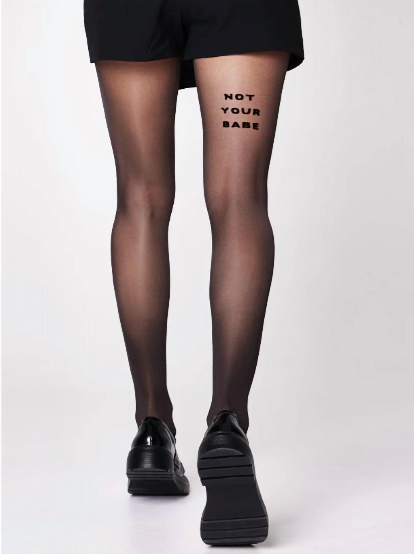 Saint Sass - Not Your Babe Statement Tights