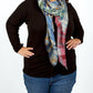Echo - Patched Plaid Wrap