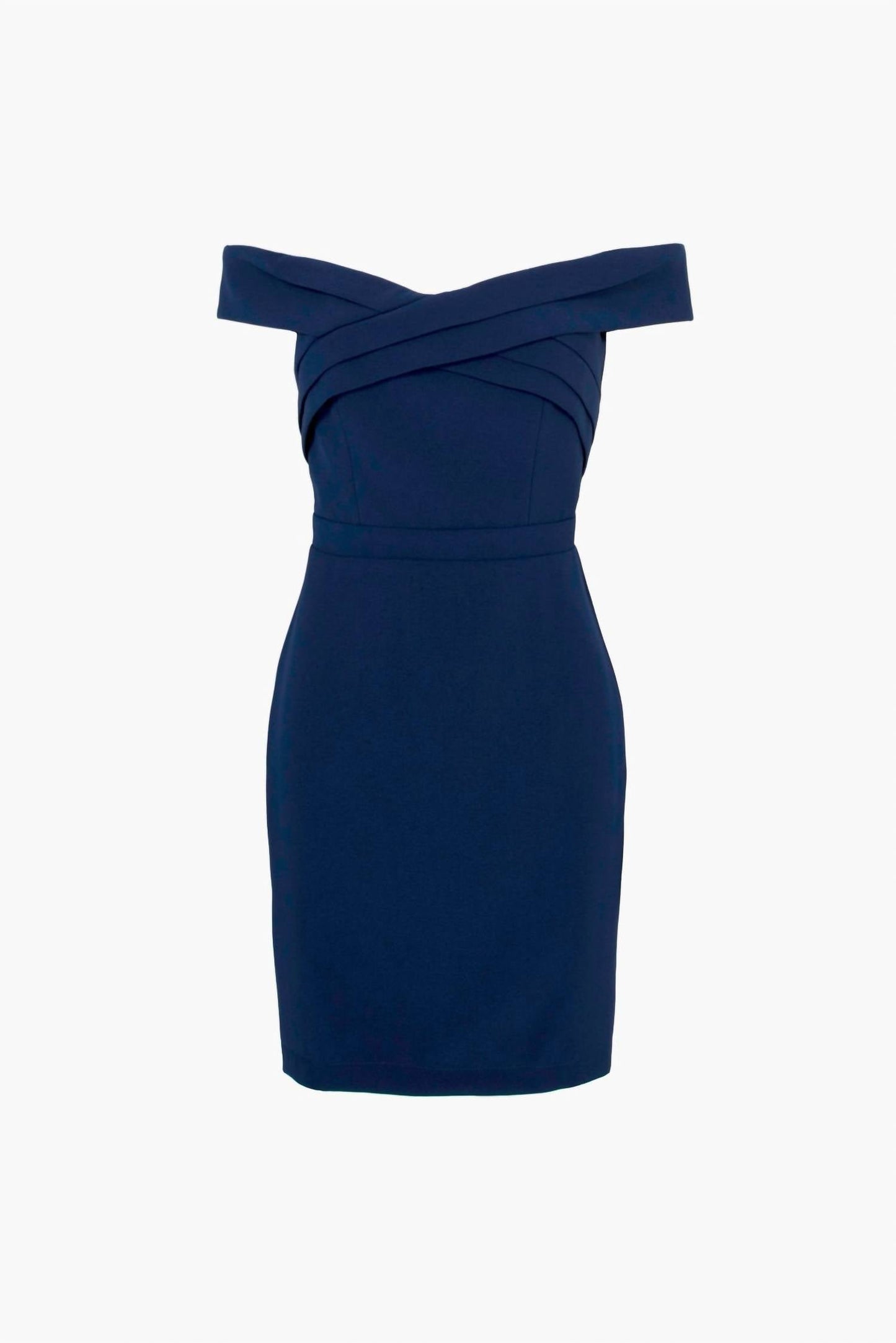 Adelyn Rae - Isla Off Shoulder Crepe Mini Dress