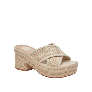 Dolce Vita - Women's Eldora Raffia Platform Sandals