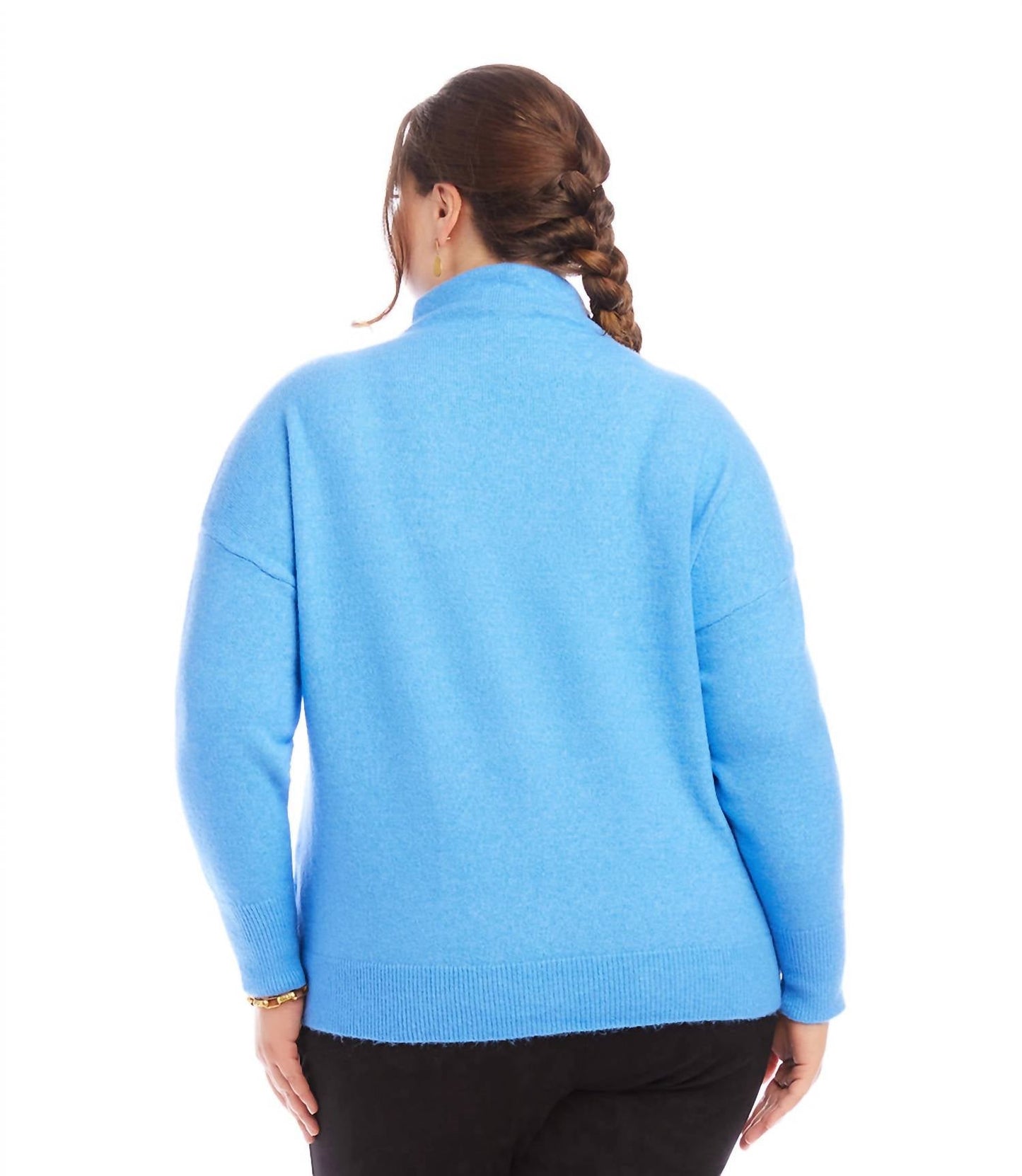 Karen Kane - Plus Size Mock Neck Sweater