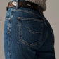Free People - Risk Taker Mid-rise Straight Jeans