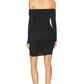 Susana Monaco - Off The Shoulder Gathered Mini Dress