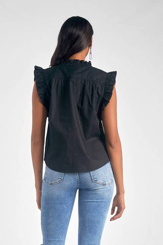 Elan - RUFFLE TOP