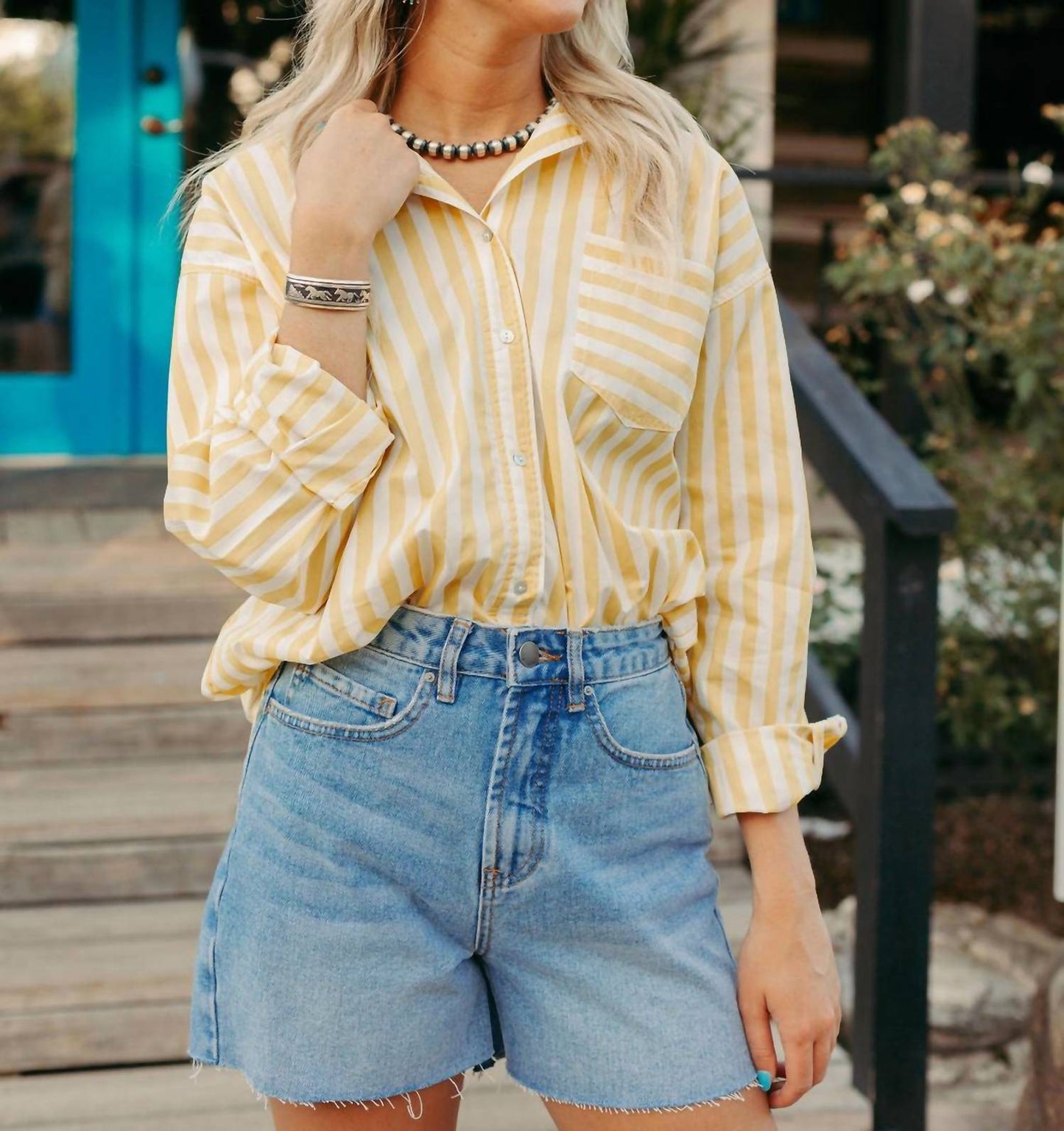 Billabong - Riley Cut-off Denim Shorts