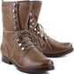 Schutz - Women's Yucca Lace Up Flat Combat Military Ankle Boots