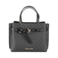 Michael Kors - Women's Emilia Small Signature Pvc Satchel Crossbody Handbag Purse