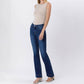 Flying Monkey - High Rise Trouser Hem Bootcut Jeans