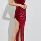 Do+Be - Strapless Asymmetrical Maxi Dress