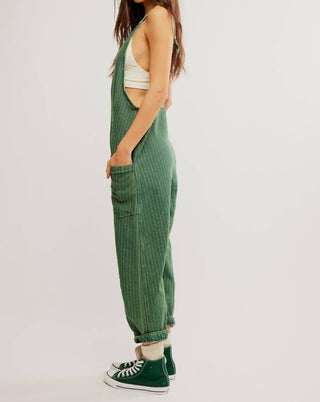 Free People - High Roller Striped Overalls