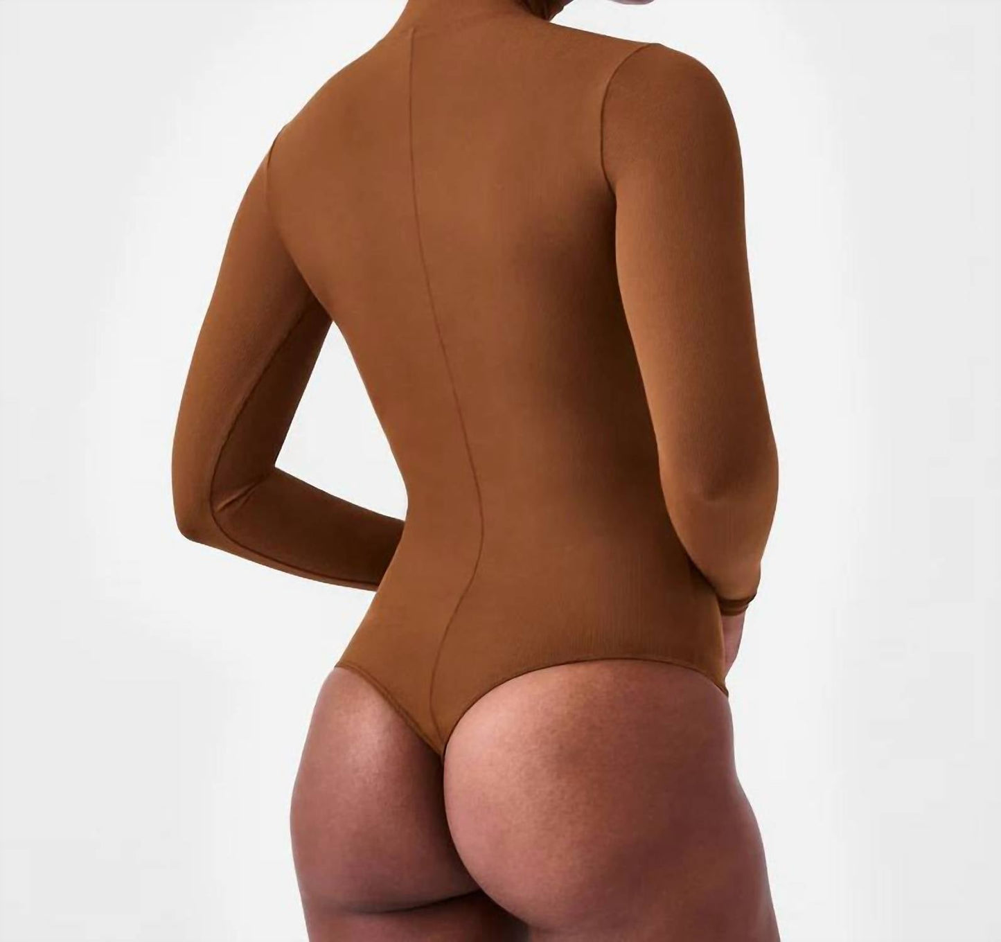Spanx - Ribbed Long Sleeve Turtleneck Bodysuit
