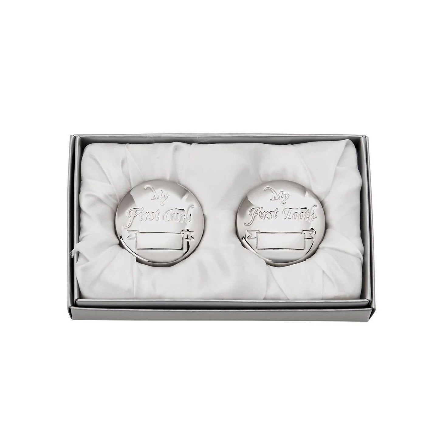 Creative Gifts International - First Tooth & First Curl Round Box Set