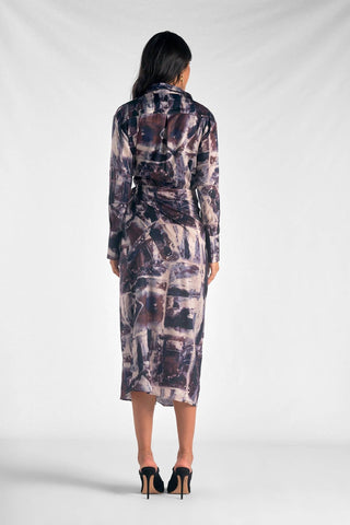 Elan - LONG SLEEVE WRAP DRESS
