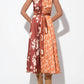 Adelyn Rae - Sandi Two Toned Halter Midi Dress