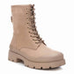 Xti - Women's Suede Lace-Up Booties